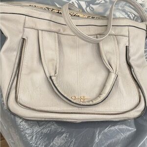 Jessica Simpson Elegant Cream Shoulder Bag
